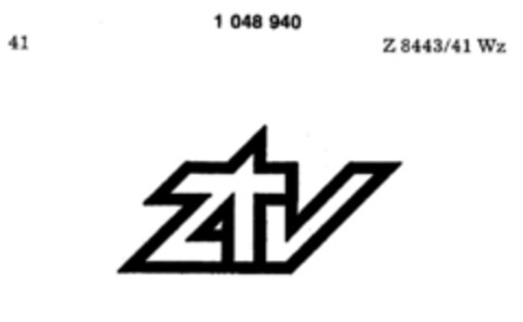 ztv Logo (DPMA, 06/25/1982)