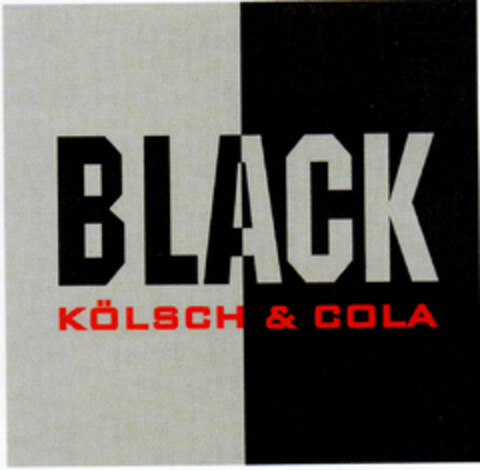 BLACK KÖLSCH & COLA Logo (DPMA, 07/13/2001)