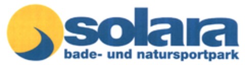 solara bade- und natursportpark Logo (DPMA, 25.02.2008)