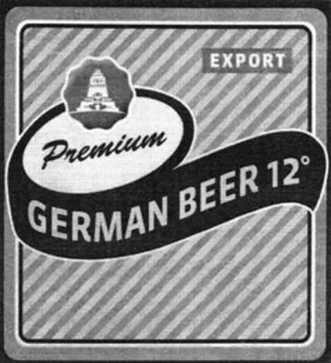 EXPORT Premium GERMAN BEER 12° Logo (DPMA, 10/05/2010)