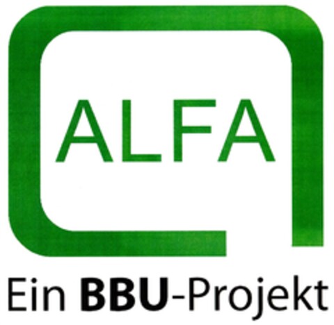 ALFA Ein BBU-Projekt Logo (DPMA, 20.07.2011)