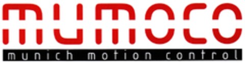 mumoco munich motion control Logo (DPMA, 22.11.2011)