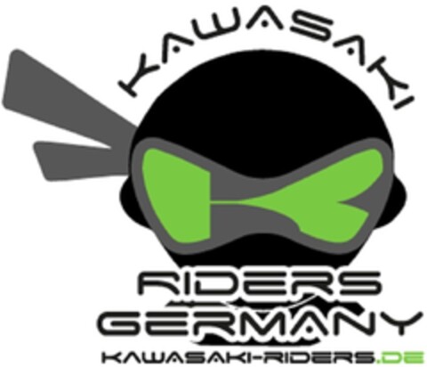 KAWASAKI RIDERS GERMANY Logo (DPMA, 24.03.2014)
