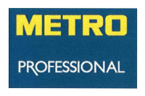 METRO PROFESSIONAL Logo (DPMA, 14.12.2015)