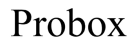 Probox Logo (DPMA, 11/20/2015)