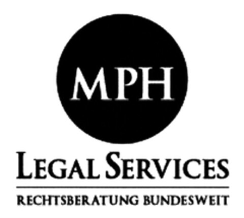 MPH LEGAL SERVICES RECHTSBERATUNG BUNDESWEIT Logo (DPMA, 14.01.2016)