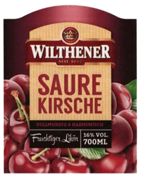 WILTHENER SAURE KIRSCHE Logo (DPMA, 02.08.2016)