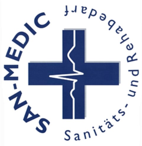 SAN-MEDIC Sanitäts- und Rehabedarf Logo (DPMA, 11.08.2016)