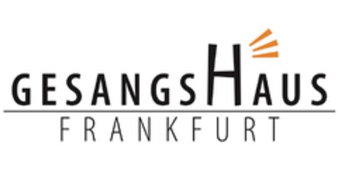 GESANGSHAUS FRANKFURT Logo (DPMA, 03.04.2016)