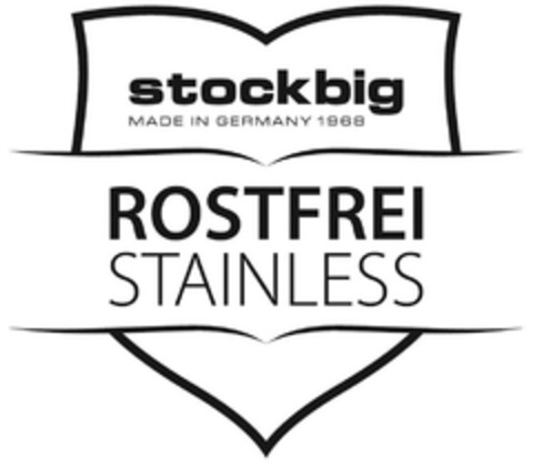 stockbig ROSTFREI STAINLESS Logo (DPMA, 22.09.2017)