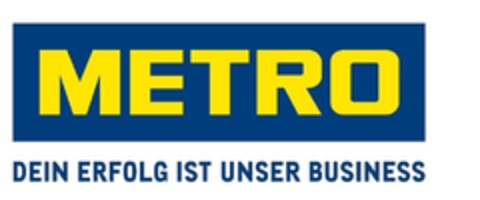 METRO DEIN ERFOLG IST UNSER BUSINESS Logo (DPMA, 01.02.2018)