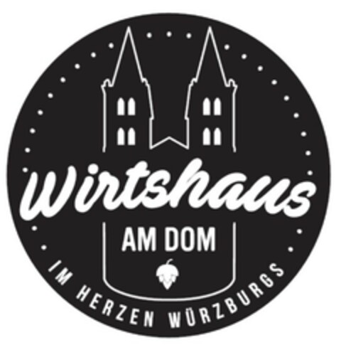 Wirtshaus AM DOM IM HERZEN WÜRZBURGS Logo (DPMA, 11.08.2020)