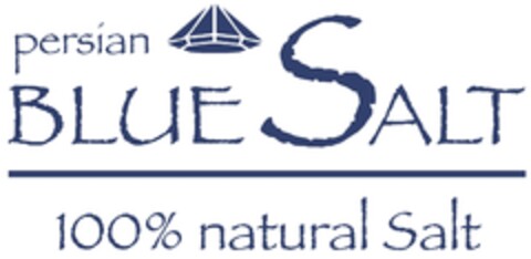 persian BLUE SALT 100% natural Salt Logo (DPMA, 14.08.2020)