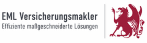 EML Versicherungsmakler Effiziente maßgeschneiderte Lösungen Logo (DPMA, 20.05.2020)