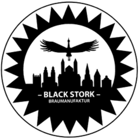 - BLACK STORK - BRAUMANUFAKTUR Logo (DPMA, 08/19/2021)