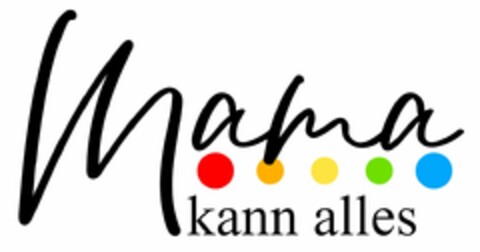 Mama kann alles Logo (DPMA, 10/19/2022)