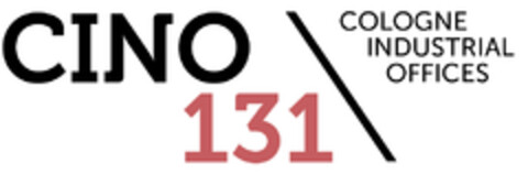 CINO 131 COLOGNE INDUSTRIAL OFFICES Logo (DPMA, 08/21/2023)