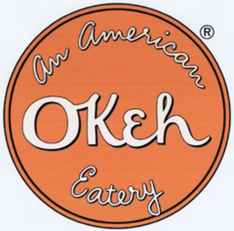 Okeh An American Eatery Logo (DPMA, 20.03.2003)