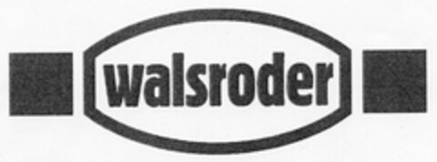 walsroder Logo (DPMA, 01/13/2004)