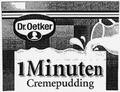 Dr.Oetker 1 Minuten Cremepudding Logo (DPMA, 06/28/2004)