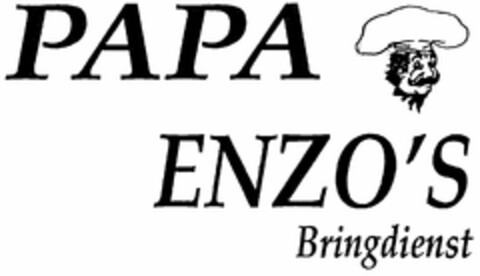 PAPA ENZO'S Bringdienst Logo (DPMA, 16.08.2006)