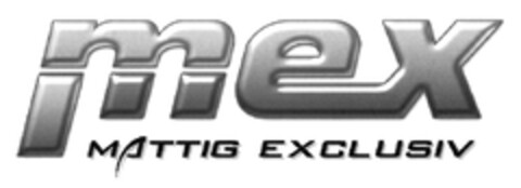mex MATTIG EXCLUSIV Logo (DPMA, 14.02.2007)