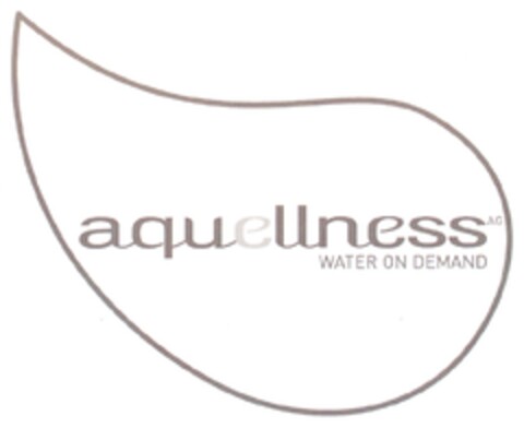 aquellness AG WATER ON DEMAND Logo (DPMA, 13.07.2007)