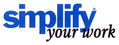 simplify your work Logo (DPMA, 07/31/2007)