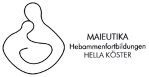MAIEUTIKA Hebammenfortbildungen HELLA KÖSTER Logo (DPMA, 16.11.2007)