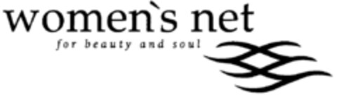 women`s net for beauty and soul Logo (DPMA, 10/17/1996)