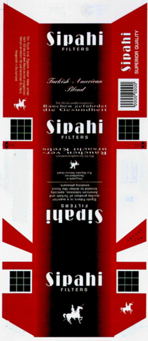 Sipahi FILTERS Logo (DPMA, 06/12/1997)