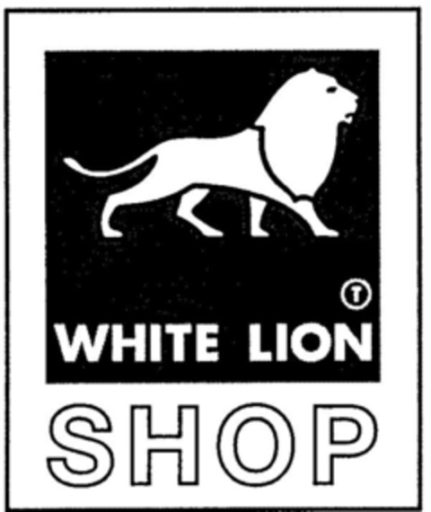 WHITE LION SHOP Logo (DPMA, 07/22/1997)