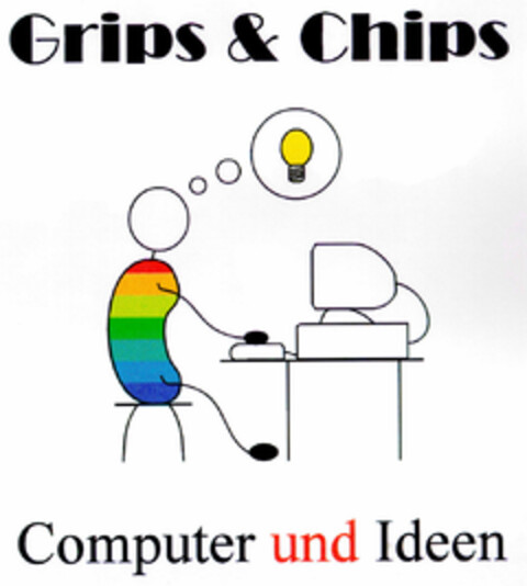 Grips & Chips Computer und Ideen Logo (DPMA, 08/05/1997)