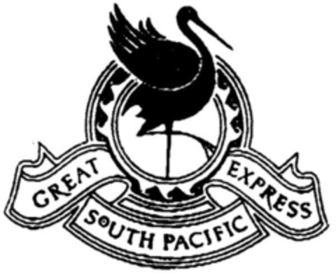 GREAT EXPRESS SOUTH PACIFIC Logo (DPMA, 10/15/1997)