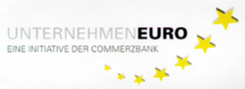 UNTERNEHMENEURO EINE INITIATIVE DER COMMERZBANK Logo (DPMA, 02/12/1998)