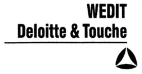 WEDIT Deloitte & Touche Logo (DPMA, 12/28/1998)