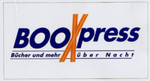 BOOXpress Bücher und mehr über Nacht Logo (DPMA, 12/22/1999)