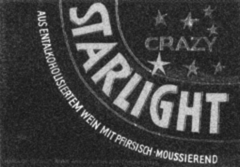 CRAZY STARLIGHT Logo (DPMA, 23.10.1992)