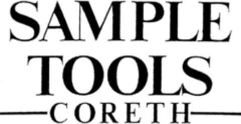 SAMPLE TOOLS CORETH Logo (DPMA, 15.03.1993)