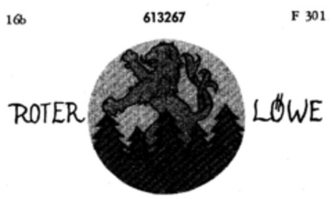 ROTER LÖWE Logo (DPMA, 25.01.1950)