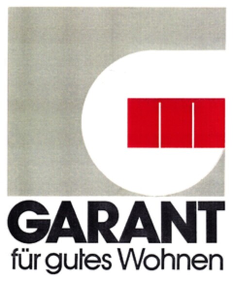 GARANT für gutes Wohnen Logo (DPMA, 08.02.1989)