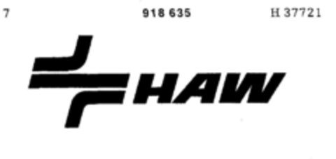 HAW Logo (DPMA, 07.12.1972)