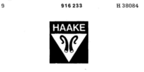 HAAKE Logo (DPMA, 27.02.1973)