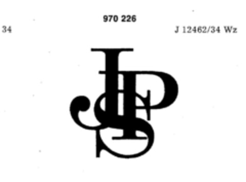 JPS Logo (DPMA, 29.01.1976)