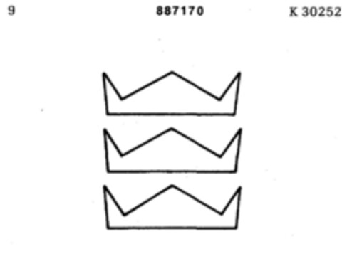 887170 Logo (DPMA, 28.08.1969)