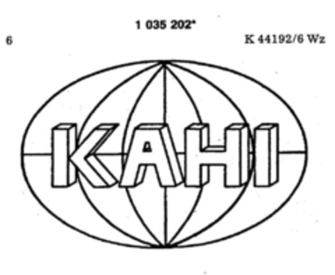 KAHI Logo (DPMA, 02.02.1982)