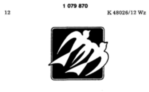 1079870 Logo (DPMA, 25.01.1985)