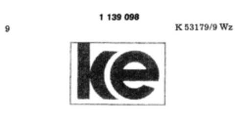 ke Logo (DPMA, 06.08.1988)