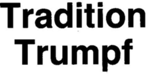 Tradition Trumpf Logo (DPMA, 05/13/1987)