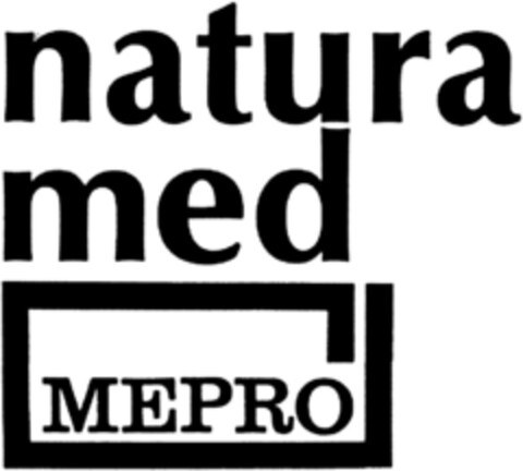 natura med MEPRO Logo (DPMA, 04.09.1992)